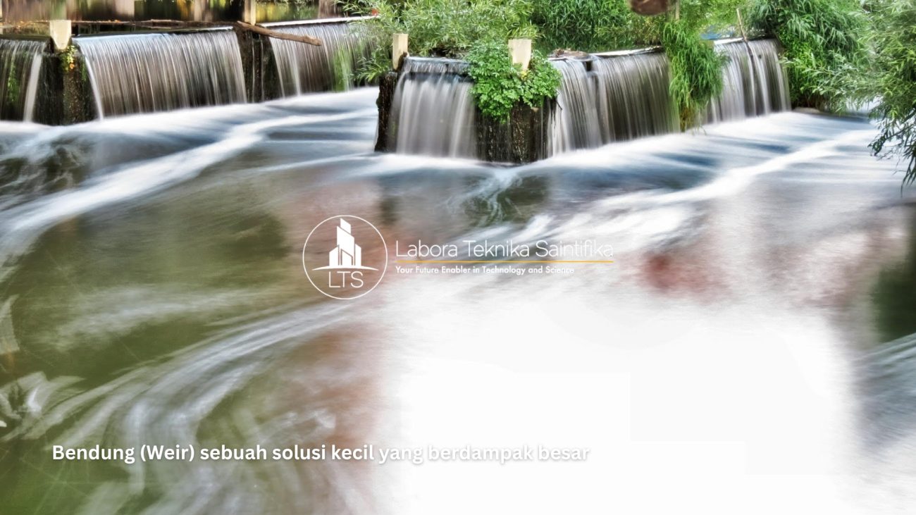 Bendung (Weir) dengan desain zigzag