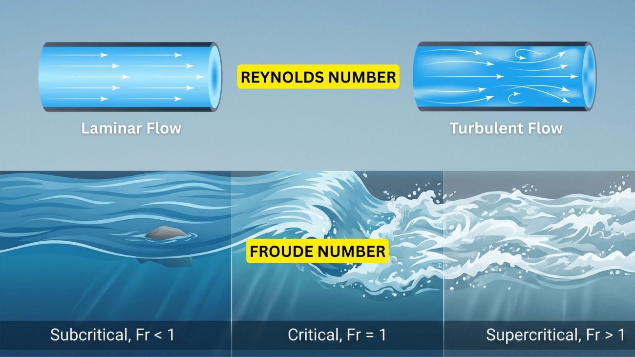 reynolds number dan froude number